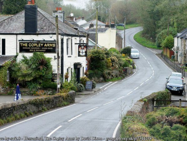 Lostwithiel u3a Lunch Group: Copley Arms Cornwall -