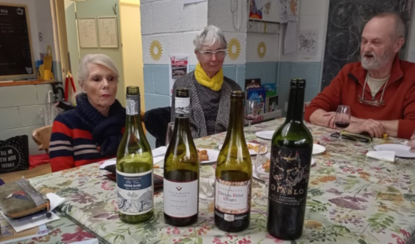 Wines sampled at March 2024 meeting